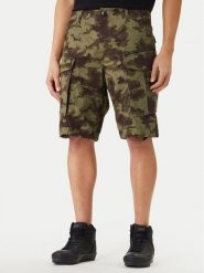 G-Star Raw Szorty materiałowe Rovic D08566-D553 Zielony Relaxed Fit. Zielone szorty męskie G-Star Raw, bez wzorów, z bawełny, retro. Za 422.99 zł.