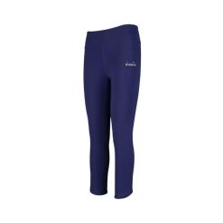 Legginsy damskie DIADORA L. 7/8 STC LEGGINGS BE ONE W. Czarne legginsy damskie Diadora, bez wzorów, z bawełny. Za 79.99 zł.