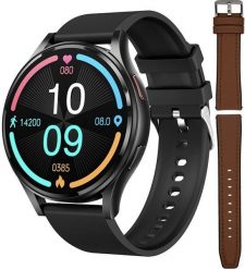 Smartwatch Hagen Zegarek męski Hagen HB26.14.534.333-SET czarny. Czarne zegarki męskie Hagen, bez wzorów. Za 314.00 zł.