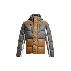 Kurtka puchowa Under Armour CGI DOW BLOCKED. Brązowe kurtki męskie Under Armour, s, bez wzorów, z materiału, bez kaptura. Za 874.55 zł.