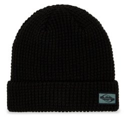 Czapka Quiksilver. Czarne czapki męskie Quiksilver, na zimę, bez wzorów. Za 179.99 zł.