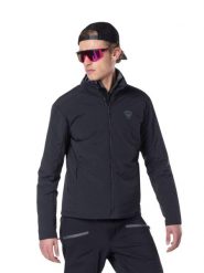 Kurtka narciarska Rossignol męska Opside JKT czarna. Czarne kurtki sportowe męskie Rossignol, na zimę, m, bez wzorów, z elastanu, bez kaptura, narciarskie. Za 949.50 zł.