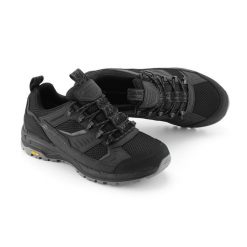 Buty niskie trekkingowe Alpine Pro Nogere Vibram. Czarne trekkingi męskie Alpine Pro, z materiału, bez zapięcia. Za 569.00 zł.