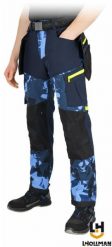 Reis Męskie spodnie robocze do pasa SOFTSHELL ochrona nóg przed wiatrem elementy pasy odblaskowe wiele kieszeni i na nakolanniki branża budowlana mont. Brązowe spodnie sportowe męskie Reis, m, bez wzorów, z softshellu. Za 129.79 zł.
