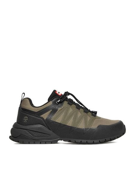 Hunter Trekkingi CEO-H1-142 Khaki. Brązowe buty zimowe męskie Hunter, z materiału, bez zapięcia. Za 329.99 zł.