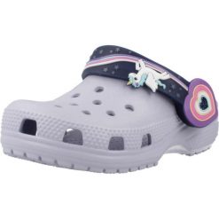 Sandały CROCS CLASSIC LIGHTS Fioletowy. Fioletowe sandały męskie Crocs, bez wzorów, z gumy, bez zapięcia. Za 207.99 zł.