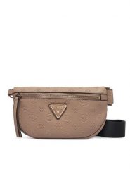 Guess Torebka Devon TWDP97 45083 Beżowy ciemny. Brązowe listonoszki damskie Guess, z aplikacjami, ze skóry, bez dodatków. Za 494.99 zł.
