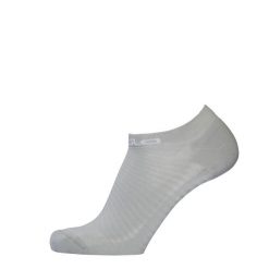 Skarpetki do biegania dla dorosłych Odlo Ceramicool INVISIBLE. Szare skarpety męskie ODLO, bez wzorów, z dzianiny. Za 69.99 zł.
