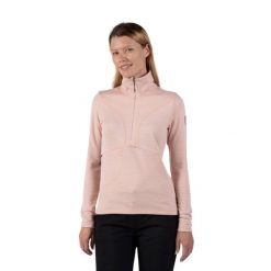 Bluza Rossignol W Blackside Fleece HZ różowa. Czerwone bluzy damskie Rossignol, na zimę, s, bez wzorów, sportowe, bez ramiączek, bez kaptura. W wyprzedaży za 489.00 zł.