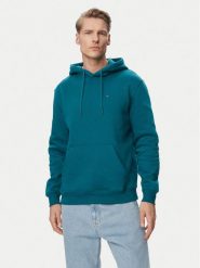 Tommy Jeans Bluza DM0DM20742 Zielony ciemny Regular Fit. Zielone bluzy męskie Tommy Jeans, m, bez wzorów, z bawełny, bez ramiączek, bez kaptura. Za 329.99 zł.