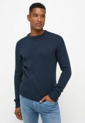 MUSTANG Emil C Crew MĘSKI SWETER Carbon 1014436 4135. Swetry męskie Mustang, m, bez wzorów, bez kołnierzyka, bez ramiączek. Za 139.99 zł.