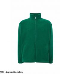 JHK Bluza z mikropolaru, wykończenie antypilingowe, suwak w kolorze polaru jasnożółto-zielony M. Zielone bluzy męskie JHK, m, bez wzorów, z polaru, bez ramiączek, bez kaptura. Za 55.18 zł.