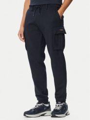Aeronautica Militare Spodnie dresowe 262PF1020UF00662 Granatowy Regular Fit. Niebieskie spodnie sportowe męskie Aeronautica Militare, m, bez wzorów, z dresówki. Za 454.99 zł.