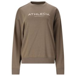 Bluza damska Athlecia Atkins. Brązowe bluzy damskie Athlecia, bez wzorów, bez ramiączek, bez kaptura. Za 168.00 zł.