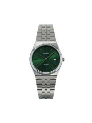 Casio Zegarek MTP-B145D-3AVEF Srebrny. Szare, analogowe zegarki męskie Casio, bez wzorów, srebrne. Za 349.99 zł.