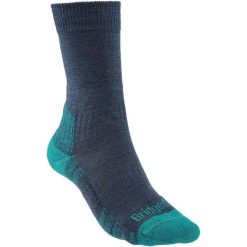 Skarpety trekkingowe damskie Bridgedale Hike Lt Merino P Boot. Niebieskie skarpetki damskie Bridgedale, bez wzorów, z wełny. Za 97.99 zł.