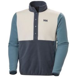 Bluza Helly Hansen Daybreaker Snap. Niebieskie bluzy męskie Helly Hansen, m, bez wzorów, bez ramiączek, bez kaptura. Za 363.00 zł.