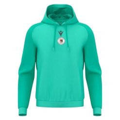 Bluza z kapturem Macron Horn. Niebieskie bluzy damskie Macron, xs, bez wzorów, z materiału, sportowe, bez ramiączek, z kapturem. Za 244.00 zł.