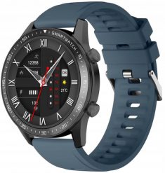 Smartwatch Gravity Czarny 2 Paski GT10-5. Czarne zegarki smartwatch Gravity, bez wzorów. Za 158.82 zł.