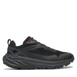 Trekkingi 4F. Czarne obuwie trekkingowe damskie 4F, bez zapięcia. Za 249.99 zł.
