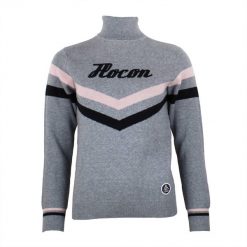 Damski sweter z golfem Peak Mountain Acioto. Szare swetry nierozpinane damskie Peak Mountain, na zimę, xl, bez wzorów, sportowe, bez kołnierzyka, bez ramiączek. W wyprzedaży za 190.50 zł.