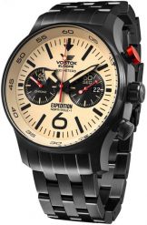 Zegarek męski Vostok Europe 6S21-595C644B czarny. Czarne zegarki męskie Vostok Europe, bez wzorów. Za 3,676.35 zł.