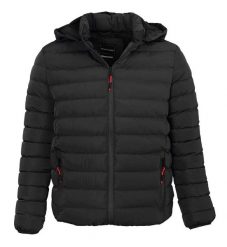 Kurtka Jesienno-Zimowa Czarna z Kapturem, Delikatnie Ocieplana, Pikowana, Męska -PAKO JEANS. Czarne kurtki męskie Pako Jeans, na zimę, l, bez wzorów, z jeansu, z kapturem. Za 379.00 zł.