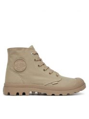 Palladium Trapery Mono Chrome 73089-272-M Zielony. Zielone buty zimowe męskie Palladium, bez wzorów, z materiału, bez obcasa, bez zapięcia. Za 296.65 zł.