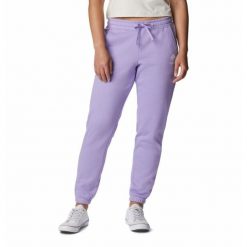 Spodnie Dresowe Damskie Columbia Trek Jogger. Fioletowe spodnie dresowe damskie Columbia, na lato, bez wzorów, z dresówki, sportowe, trekkingowe. W wyprzedaży za 164.10 zł.
