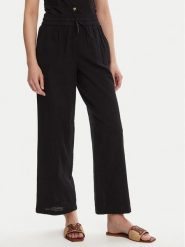 Vero Moda Spodnie materiałowe Caia 10333796 Czarny Wide Leg. Czarne spodnie materiałowe damskie Vero Moda, bez wzorów, z bawełny. Za 119.99 zł.