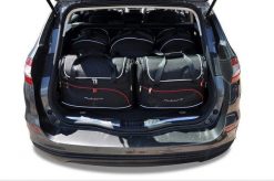 Torby Do Bagażnika Ford Mondeo Kombi 2014-2021 5Szt Kjust. Czarne torby podróżne damskie KJUST, bez wzorów, z kauczuku. Za 1,542.00 zł.