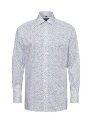 OLYMP Luxor modern Fit koszula biznesowa - Modern Fit Mężczyźni Modern Fit Bawełna biały|niebieski, 40. Białe koszule męskie OLYMP Luxor modern Fit, m, bez wzorów, z bawełny, biznesowe, bez kołnierzyka, bez ramiączek. Za 399.95 zł.