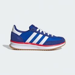 Buty RUN 70s 2.0. Niebieskie obuwie sportowe damskie Adidas, bez wzorów, bez zapięcia. Za 299.00 zł.
