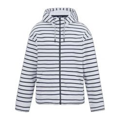 Bluza Rozpinana Damska W Paski Bayletta. Białe bluzy damskie Regatta, bez wzorów, bez ramiączek, bez kaptura. Za 178.99 zł.
