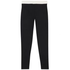 Damskie legginsy Fila Bellagio. Czarne legginsy damskie Fila, bez wzorów, z materiału. Za 195.99 zł.