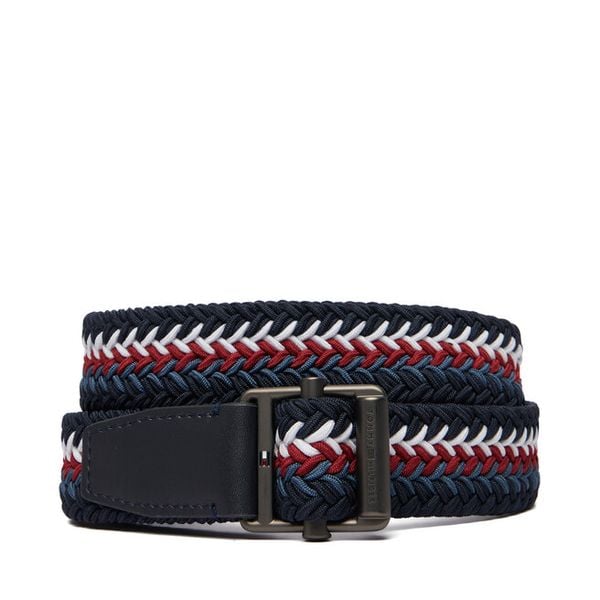 Pasek Tommy Hilfiger. Niebieskie paski męskie Tommy Hilfiger. Za 146.99 zł.