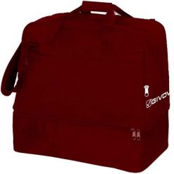 Torba sportowa Givova Revolution Big burgundowa. Czerwone torby podróżne damskie Givova, bez wzorów, z materiału, na ramię. Za 81.58 zł.