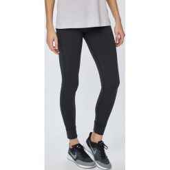 Reebok - Legginsy. Czarne legginsy damskie Reebok, bez wzorów, z dzianiny. W wyprzedaży za 169.90 zł.