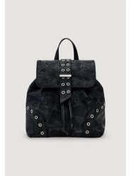 Desigual Plecak 26SAKP04 Czarny. Czarne plecaki damskie Desigual, bez wzorów, z materiału. Za 429.99 zł.