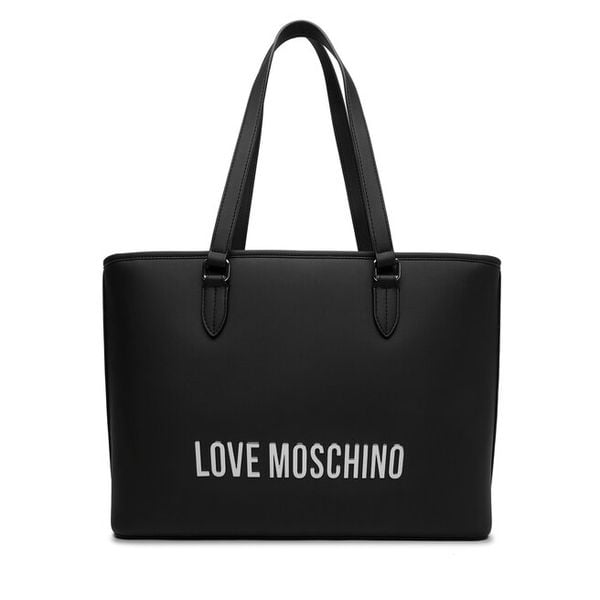 Torebka LOVE MOSCHINO. Czarne shopperki damskie Love Moschino, bez wzorów, bez dodatków. Za 609.99 zł.