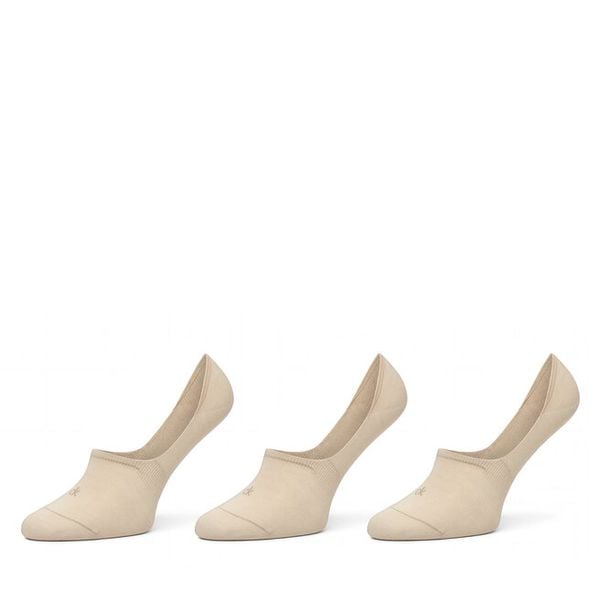 Stopki Calvin Klein. Brązowe skarpetki damskie Calvin Klein, bez wzorów. Za 59.99 zł.