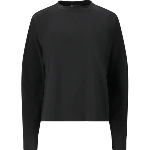 Bluza damska Athlecia Guyana. Czarne bluzy damskie Athlecia, bez wzorów, z elastanu, klasyczne, bez ramiączek, bez kaptura. Za 193.50 zł.