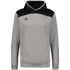 Bluza męska Select Oxford Hoodie bawełniana z kapturem szara. Czarne bluzy męskie Select, m, bez wzorów, z bawełny, z kapturem. Za 79.99 zł.
