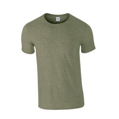 Koszulka Softstyle Dla Dorosłych Unisex. Zielone bluzki damskie GILDAN, xl, bez wzorów, sportowe, bez kołnierzyka, bez ramiączek. Za 33.99 zł.