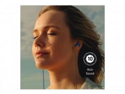 Słuchawki Panasonic RP-TCM225DEA niebieski. Niebieskie słuchawki dokanałowe PANASONIC. Za 60.75 zł.