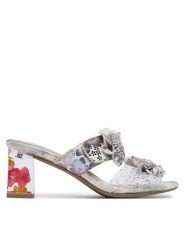 Laura Vita Klapki Lucieo 32 Beżowy. Brązowe klapki damskie Laura Vita, bez wzorów, ze skóry, bez obcasa, bez zapięcia. Za 399.99 zł.