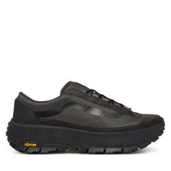 Trekkingi Vans. Czarne buty zimowe męskie Vans, bez wzorów, bez obcasa, bez zapięcia. Za 619.99 zł.