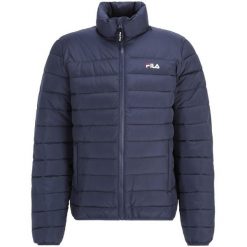 Męska Ocieplana Kurtka Butzbach. Niebieskie kurtki męskie Fila, l, bez wzorów, z puchu, sportowe, bez kaptura. Za 428.99 zł.