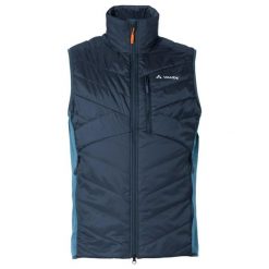 Kurtka puchowa bez rękawów VAUDE Sesvenna IV. Niebieskie kurtki sportowe męskie Vaude, na zimę, m, bez wzorów, z puchu, bez kaptura, narciarskie, primaloft. W wyprzedaży za 427.35 zł.