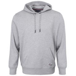 Wygodna Bluza z Kapturem (Kangurka) - Pako Jeans - Popielata. Szare bluzy męskie Pako Jeans, l, bez wzorów, z bawełny, z kapturem. Za 219.00 zł.